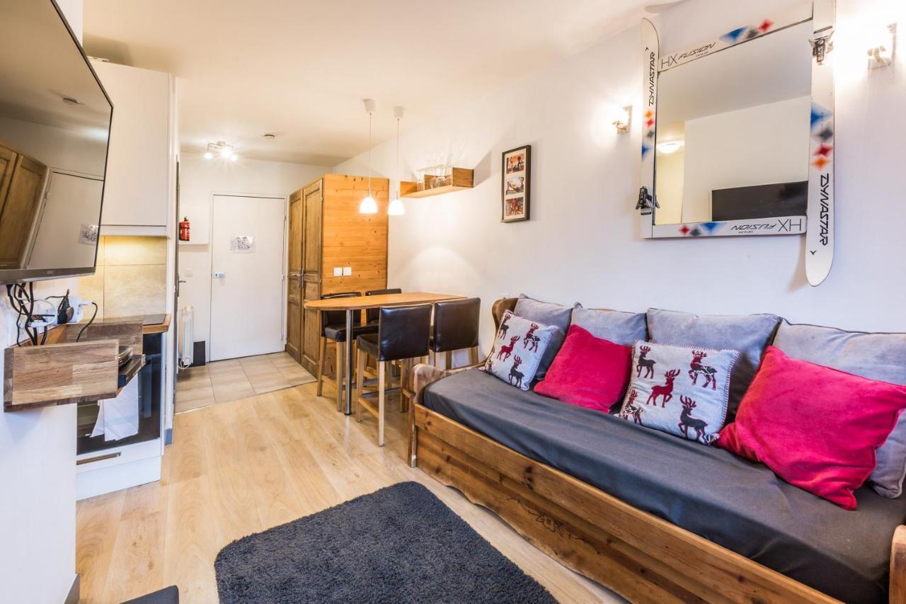 Batiment F - A Chamonix Mont Blanc Panorama Apartment Bagian luar foto