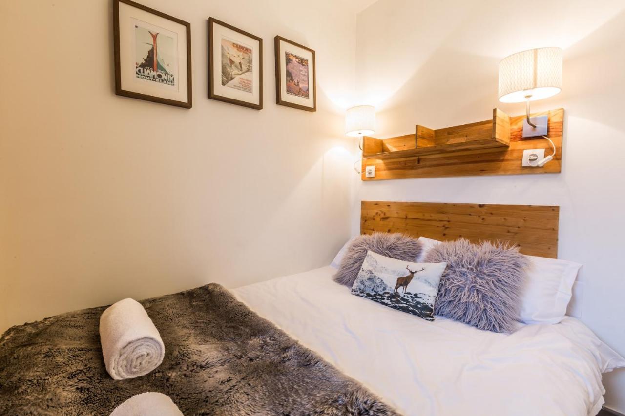 Batiment F - A Chamonix Mont Blanc Panorama Apartment Bagian luar foto