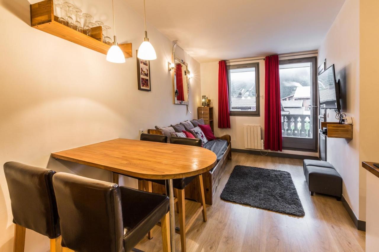 Batiment F - A Chamonix Mont Blanc Panorama Apartment Bagian luar foto